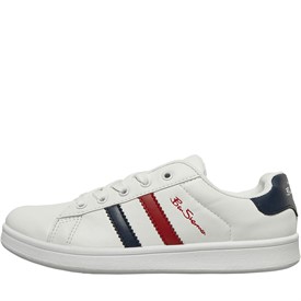 Ben sherman white on sale trainers