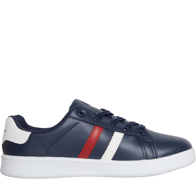 Ben Sherman Boys Gustavo Lace Trainers Navy