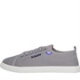 Ben Sherman Mens Southside Canvas Pumps Grey