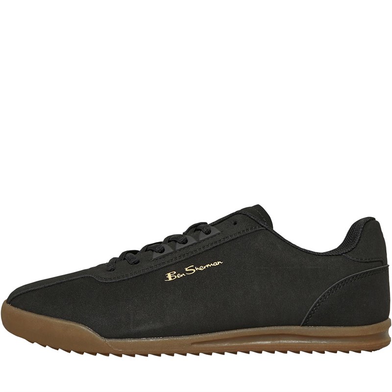 Buy Ben Sherman Mens Terrace Talk Trainers Black