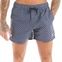 Ben Sherman Mens Skagen Printed Swim Shorts Navy