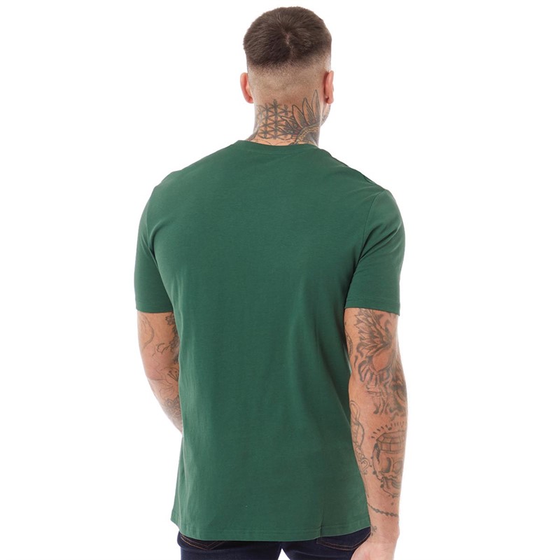 Ben Sherman Mens 1963 Retro Stripe T-Shirt Trekking Green