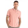 Ben Sherman Mens Twin Tipped Polo Dark Pink