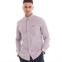 Ben Sherman Mens Long Sleeve House Check Shirt Red