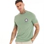Ben Sherman Mens Chest Target T-Shirt Grass Green