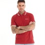 Ben Sherman Mens Twin Tipped Polo Red