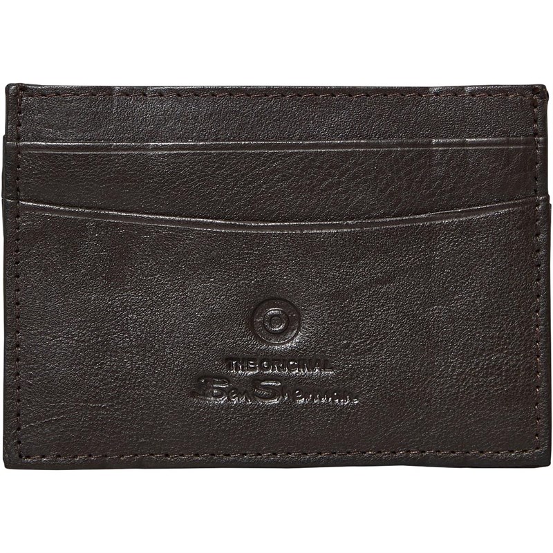 Ben Sherman Mens Koki Card Holder Brown