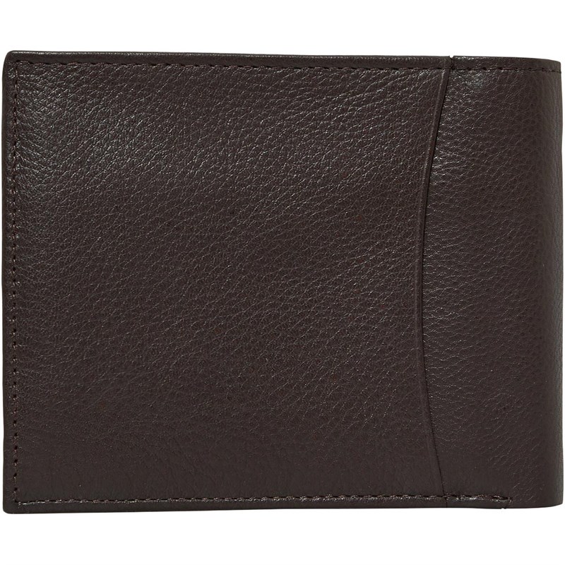 Ben Sherman Mens Burns Bill Fold Wallet Brown