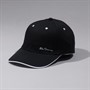 Ben Sherman Mens Stepney Baseball Cap Black/White