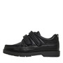 Ben Sherman Junior Boys Strum Double Strap School Shoes Black