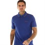 Ben Sherman Mens Twin Pipped Polo Royal
