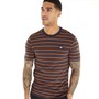Ben Sherman Mens Striped T-Shirt Midnight