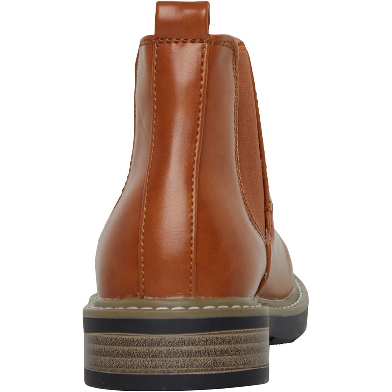 Ben Sherman Childrens Tribute Chelsea Boots Tan