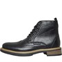 Ben Sherman Junior Boys Templeton Brogue Boots Black