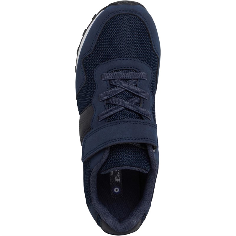 Ben Sherman Boys Owen Retro Trainers Navy