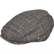 Ben Sherman Mens Ivy Flat Cap Dark Grey