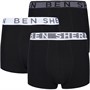Ben Sherman Boxers Trunks Homme Noir