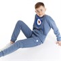 Ben Sherman Boys Script Sweatshirt And Jogger Set Bering Sea