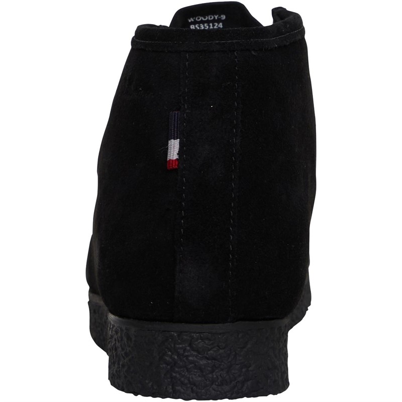 Ben Sherman Mens Woody Moccasin Boots Black