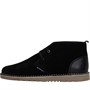 Ben Sherman Mens Townshend Chukka Boots Black Suede/Black Leather