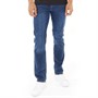 Ben Sherman Mens Five Pocket Straight Fit Jeans Mid Stone Wash