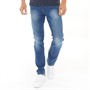 Ben Sherman Mens Five Pocket Straight Fit Jeans Dark Stone Wash