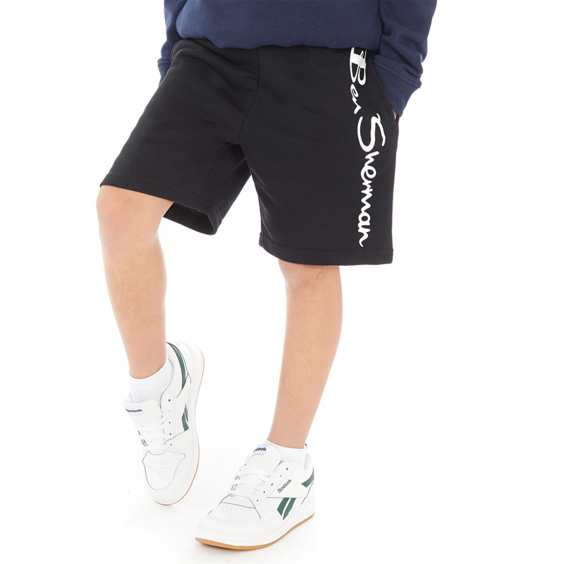 Ben Sherman Boys Sig Shorts Black