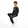 Ben Sherman Boys Big Sig Sweatshirt And Joggers Tracksuit Set Black