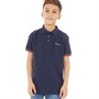 Ben Sherman Boys Script Tipped Polo Navy Blazer