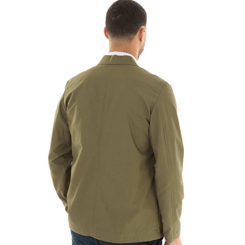 Ben Sherman Mens Ripstop Workwear Blazer Khaki