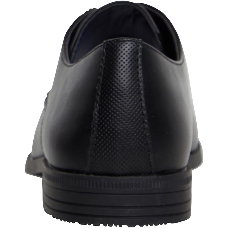 Ben Sherman Mens Derek Derby Shoes Black