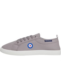 Ben Sherman Mens Southside Central Canvas Pumps Grey