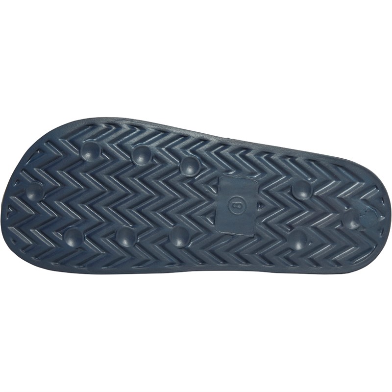 Ben Sherman Mens Colwell Sliders Navy/White/Red