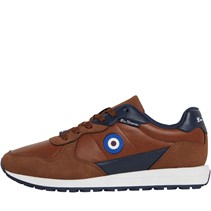 Ben Sherman Mens Cruise Trainers Tan/Navy