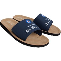 Ben Sherman Mens Daytona Sliders Navy