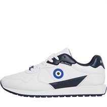 Ben Sherman Mens Cruise Trainers White/Navy