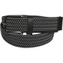 Ben Sherman Mens Plain Web Belt Black/Grey
