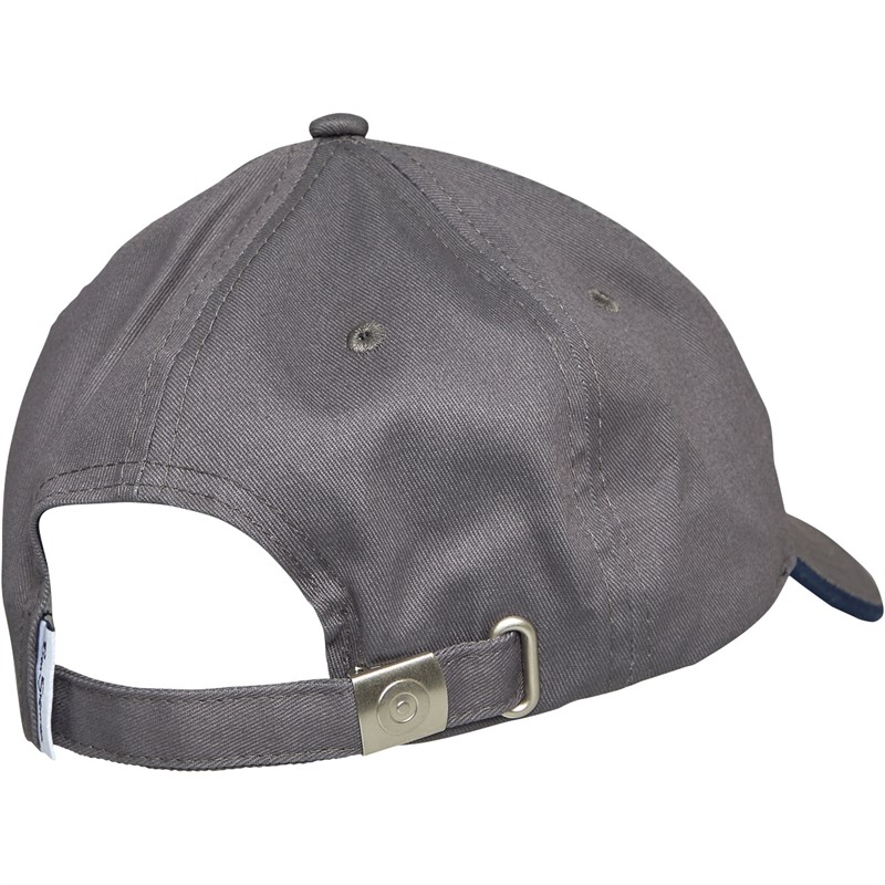 Ben Sherman Mens Stepney Baseball Cap Graphite/Navy Blazer