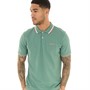 Ben Sherman Herren Twin Tipped Kurzarm Polohemden Grün