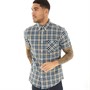 Ben Sherman Herre Gingham Overcheck Skjorter med korte ærmer kontrolleret