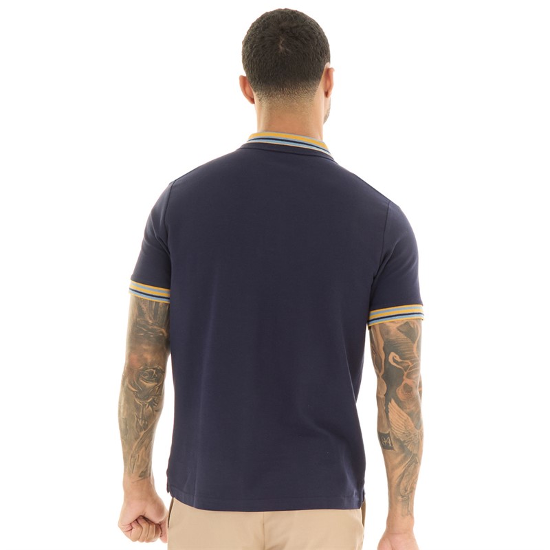 Ben Sherman Mens House Collar Polo Marine