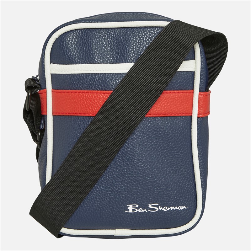 Ben Sherman Mens Simmonds Flight Bag Navy