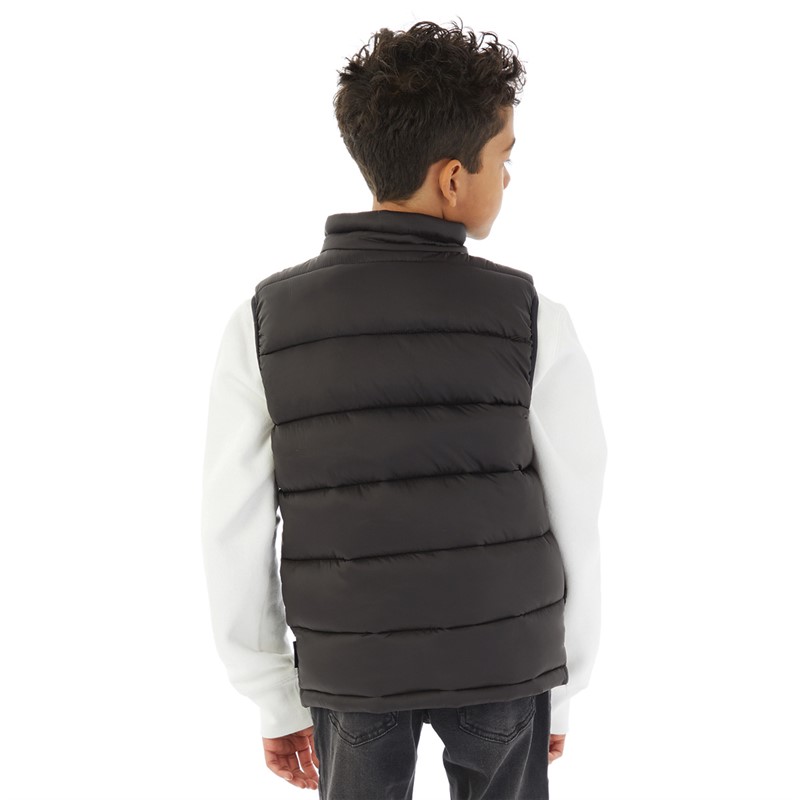 Ben Sherman Boys Classic Gilet Black