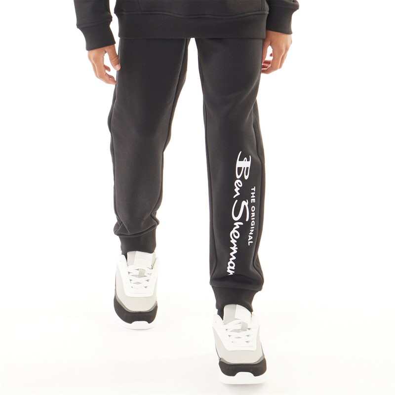 Ben Sherman Boys The Original Joggers Black