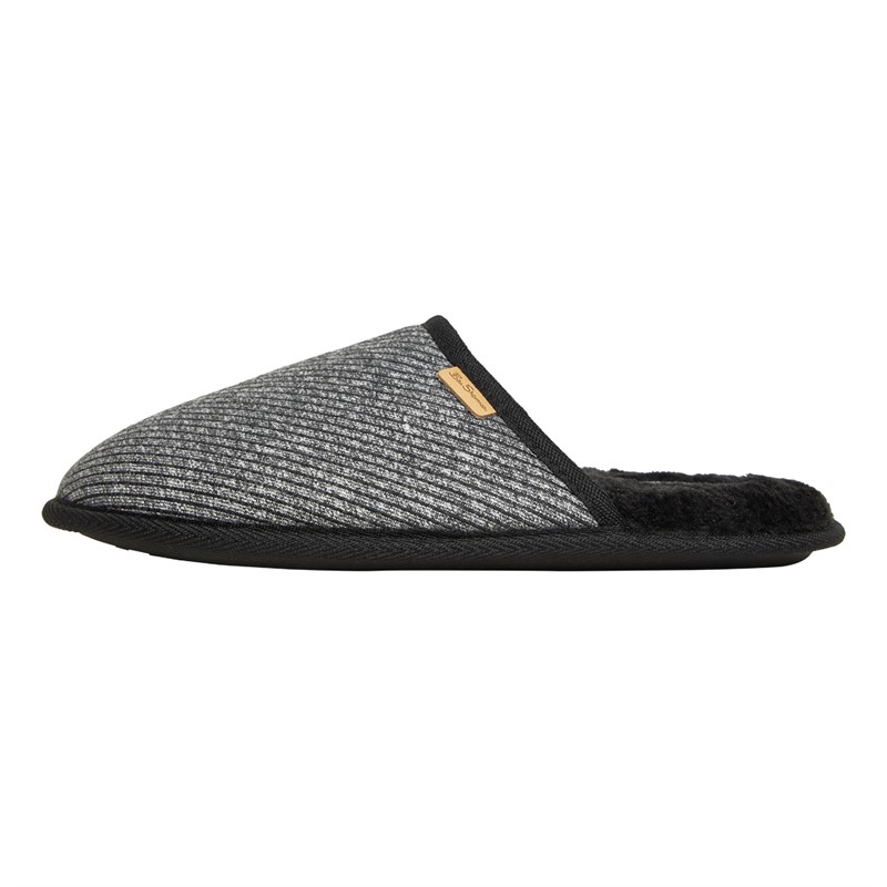 Ben Sherman Mens Baglioni Mule Slippers Black