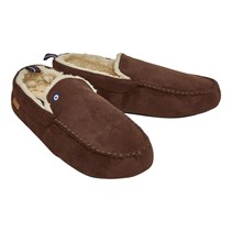 Ben Sherman Mens Falstaff Moccasin Slippers Brown