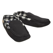 Ben Sherman Mens Taj Moccasin Slippers Black