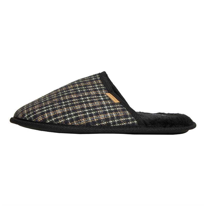 Ben Sherman Mens Arima Mule Slippers Black