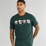 Ben Sherman Herren Helmets T-Shirts Grün