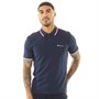 Ben Sherman Herre Twin Tipped Kortærmet poloer Blå